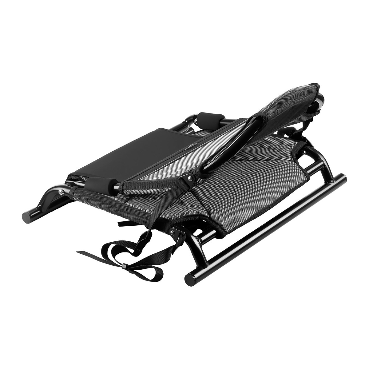 Κάθισμα VEVOR Kayak, 1 πακέτο 34 χιλ. Ανυψωμένου ύψους, Universal αναδιπλούμενο κάθισμα κανό με ρυθμιζόμενο στήριγμα πλάτης, ρυθμιζόμενους ιμάντες και πλαίσιο από κράμα αλουμινίου για κάθισμα στην κορυφή/ψάρεμα/φουσκωτό καγιάκ και κανό