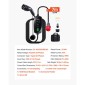 VEVOR Mobile Wallbox, 22 kW 32A, Φορητός φορτιστής EV Τύπου 2, Φορτιστής αυτοκινήτου ηλεκτρικού οχήματος 3 φάσεων με καλώδιο φόρτισης 7 m, βύσμα CEE32, οθόνη LCD, ρυθμιζόμενος σταθμός φόρτισης EV, κιβώτιο ελέγχου IP66