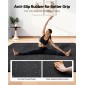 VEVOR Puzzle Exercise Mats, 12 ΤΕΜ Χατάκια εξοπλισμού γυμναστικής, 610 x 610 x 20 mm, Σετ πατάκια αφρού EVA υψηλής πυκνότητας, μαλακά πλακάκια από καουτσούκ, προστατευτική επένδυση δαπέδου με γκρι κουκκίδες για οικιακό γυμναστήριο