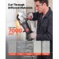 VEVOR Diamond Blades 160 mm, 5 Pack Wall Chaser Saw Λεπίδα κοπής, Arbor 22,2 mm, Διαμαντένια τμήματα υψηλής σκληρότητας, Πυρήνας χάλυβα 65Mn, Ξηρά υγρή κοπή, Καθαρές άκρες για τσιμέντο από τσιμέντο από τούβλα