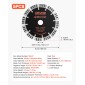 VEVOR Diamond Blades 160 mm, 5 Pack Wall Chaser Saw Λεπίδα κοπής, Arbor 22,2 mm, Διαμαντένια τμήματα υψηλής σκληρότητας, Πυρήνας χάλυβα 65Mn, Ξηρά υγρή κοπή, Καθαρές άκρες για τσιμέντο από τσιμέντο από τούβλα