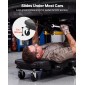 VEVOR 1015mm 3-σε-1 Folding Mechanic Creeper, Heavy Duty Z-Creeper Garage Roller, 218 kg Under Car Rolling Creeper με 6 περιστρεφόμενους τροχούς, Κάθισμα με επένδυση για επισκευή αυτοκινήτου