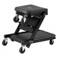 VEVOR 1015mm 3-σε-1 Folding Mechanic Creeper, Heavy Duty Z-Creeper Garage Roller, 218 kg Under Car Rolling Creeper με 6 περιστρεφόμενους τροχούς, Κάθισμα με επένδυση για επισκευή αυτοκινήτου