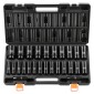 VEVOR Impact Socket Set, 1/2" Drive, 26 Piece Impact Sockets, 6 Point Sockets, Metric 10-30 mm, 32-36 mm, Εύκολη αναγνώριση, με στιβαρή θήκη αποθήκευσης, κατασκευή από κράμα χάλυβα Cr-V, για επισκευή οχημάτων