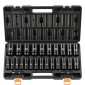 VEVOR Impact Socket Set, 1/2" Drive, 26 Piece Impact Sockets, 6 Point Sockets, Metric 10-30 mm, 32-36 mm, Εύκολη αναγνώριση, με στιβαρή θήκη αποθήκευσης, κατασκευή από κράμα χάλυβα Cr-V, για επισκευή οχημάτων