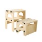 VEVOR Toddler Tower, Ξύλινο, ρυθμιζόμενο σκαμπό κουζίνας για παιδιά 1-5, Σετ τραπεζιού και καρέκλας απογαλακτισμού Montessori, Learning Standing Tower με Μαυροπίνακα, Πλάτη, για Μπάνιο και Πάγκος Κουζίνας