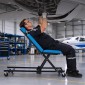 VEVOR 1230mm ρυθμιζόμενο ύψος Mechanic Creeper, 258 kg Under Car Rolling Garage Creeper Seat με ρυθμιζόμενη πλάτη & προσκέφαλο, επενδυμένη καρέκλα καταστήματος για επισκευή αυτοκινήτων και αεροσκαφών