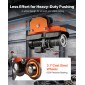 VEVOR Electric Hoist Manual Trolley, 0,5 Ton Load Capacity for PA200 PA250 PA300 PA400 PA500, Push Beam Trolley with Dual Wheels, 68-110 mm Ρυθμιζόμενο πλάτος φλάντζας δοκού για ίσια και καμπύλα I-Beam