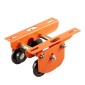 VEVOR Electric Hoist Manual Trolley, 0,5 Ton Load Capacity for PA200 PA250 PA300 PA400 PA500, Push Beam Trolley with Dual Wheels, 68-110 mm Ρυθμιζόμενο πλάτος φλάντζας δοκού για ίσια και καμπύλα I-Beam