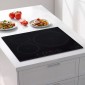 VEVOR Επαγωγική Κουζίνα 60 cm 3 Καυστήρες Εντοιχισμένη Ηλεκτρική Σόμπα 220V 6200W, Πάγκος Επαγωγικός Καυστήρας, με 9 Επίπεδα Ισχύος, Οθόνη Αφής LED, Κεραμική Γυάλινη Επιφάνεια, Παιδική Κλειδαριά, για Κουζίνα, RV