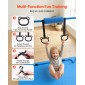 VEVOR Gymnastic Bars for Kids, 63,5 kg Πτυσσόμενη Μπάρα προπόνησης χωρητικότητας με χαλάκι, ρυθμιζόμενο ύψος γυμναστική οριζόντια μπάρα για το σπίτι, εξοπλισμός προπόνησης για εσωτερικούς εξωτερικούς χώρους, Εύκολη συναρμολόγηση, Μπλε