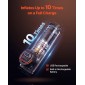 Σκηνή κάμπινγκ VEVOR, φουσκωτή σκηνή καμπίνας 4 ατόμων με επαναφορτιζόμενη αντλία, σωλήνας αέρα TPU & 5 μεγάλα δίχτυα παράθυρα, φορητή εύκολη εγκατάσταση Αδιάβροχη με τσάντα μεταφοράς για οικογενειακό υπαίθριο κάμπινγκ & πεζοπορία, μπεζ