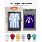 Θήκη οθόνης VEVOR Jersey Frame, 92,5 x 71,8 x 4 cm, Ξύλινο Sport Jersey Shadow Box με 98% προστασία από την υπεριώδη ακτινοβολία για υπολογιστή και κρεμάστρα, μαγνητική κλειδαριά, για μπάσκετ μπάσκετ μπάσκετ πουκάμισο χόκεϊ