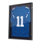 Θήκη οθόνης VEVOR Jersey Frame, 92,5 x 71,8 x 4 cm, Ξύλινο Sport Jersey Shadow Box με 98% προστασία από την υπεριώδη ακτινοβολία για υπολογιστή και κρεμάστρα, μαγνητική κλειδαριά, για μπάσκετ μπάσκετ μπάσκετ πουκάμισο χόκεϊ