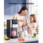 Ice Cream Maker VEVOR, 7-σε-1 Frozen Treat Maker για Gelato, Sorbet, Milkshake, Frozen Yogurt & Lite Ice Cream, Σπιτική παγωτομηχανή με ανάμειξη με ένα άγγιγμα + Respin για λεία, κρεμώδη υφή