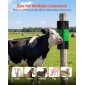 VEVOR Livestock Scratching Brush, 1PC Goat Scratcher Brush Post με 4 βίδες, 430 x 190 mm Ξυστό αγελάδας για ανακούφιση από τον κνησμό στην πλάτη, Εργαλείο γρατσουνιάς μασάζ περιποίησης για πρόβατα χοιρινά βοοειδή αλόγων, Πράσινο & Μαύρο
