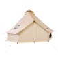VEVOR Oxford Bell Ten, 4 Seasons 3 m Tent Yurt for Camping with Stove Jack, Αδιάβροχο αναπνέον Χωράει έως και 3 άτομα με Αποσπώμενο Δάπεδο με φερμουάρ, Οικογενειακό Camping Glamping Υπαίθριο Κυνηγετικό Πάρτι