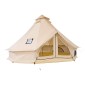 VEVOR Oxford Bell Ten, 4 Seasons 3 m Tent Yurt for Camping with Stove Jack, Αδιάβροχο αναπνέον Χωράει έως και 3 άτομα με Αποσπώμενο Δάπεδο με φερμουάρ, Οικογενειακό Camping Glamping Υπαίθριο Κυνηγετικό Πάρτι