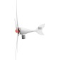 Γεννήτρια ανεμογεννήτριας VEVOR 800W 12V, κιτ ανεμογεννήτριας 5 λεπίδων με υβριδικό ελεγκτή ανέμου & ηλιακής ενέργειας, αποδοτική 3-φασική μόνιμη γεννήτρια αιολικής ενέργειας AC για οικιακό αγρόκτημα σκάφους RV (Δεν περιλαμβάνεται ο πόλος του πύργου)