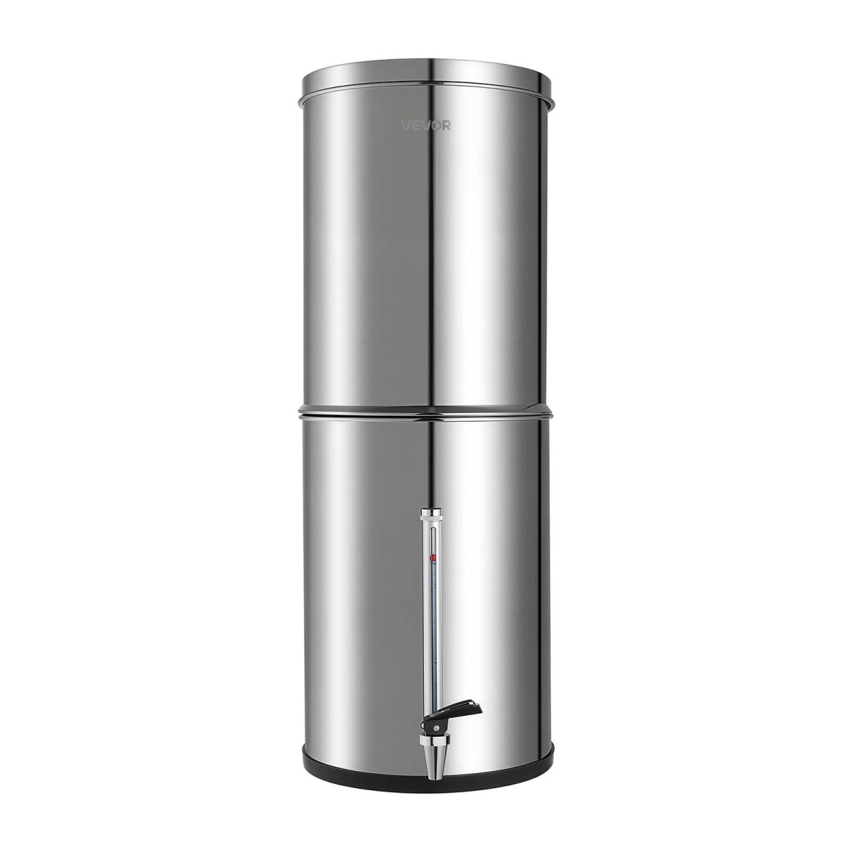 Σύστημα φίλτρου νερού VEVOR Gravity-ted, 12,3L 304 Ανοξείδωτο Σύστημα Φιλτραρίσματος Πάγκου Νερού, Μειώνει τον μόλυβδο και έως και 99% του χλωρίου, με 2 φίλτρα άνθρακα, στόμιο στάθμης νερού, για κατασκήνωση στο σπίτι