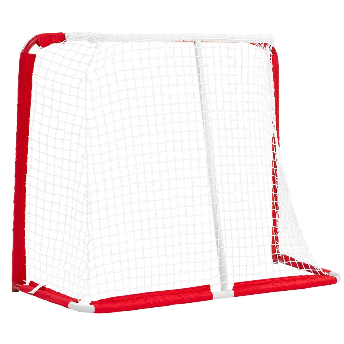 VEVOR Street Hockey Goal, Heavy-Duty Steel Street + Roller Hockey δίχτυα, Ανθεκτικό δίχτυ χόκεϊ για εσωτερική και εξωτερική χρήση, ελαφριά φορητή προπόνηση, εύκολη συναρμολόγηση για το Backyard Park Garage, 142x113 cm