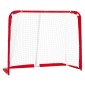 VEVOR Street Hockey Goal, Heavy-Duty Steel Street + Roller Hockey δίχτυα, Ανθεκτικό δίχτυ χόκεϊ για εσωτερική και εξωτερική χρήση, ελαφριά φορητή προπόνηση, εύκολη συναρμολόγηση για το Backyard Park Garage, 142x113 cm