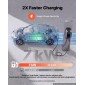 VEVOR Σταθμός φόρτισης ηλεκτρικού οχήματος 7kW Μονοφασικός φορτιστής EV, για όλα τα EV και PHEV, 230V AC Home Type 2 Smart Car Charging Wallbox, ρεύμα 32A, με τηλεχειριστήριο APP & ένδειξη LED, IP54