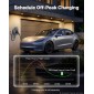 VEVOR Σταθμός φόρτισης ηλεκτρικού οχήματος 7kW Μονοφασικός φορτιστής EV, για όλα τα EV και PHEV, 230V AC Home Type 2 Smart Car Charging Wallbox, ρεύμα 32A, με τηλεχειριστήριο APP & ένδειξη LED, IP54
