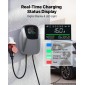 VEVOR Electric Vehicle Charging Station 11kW Τριφασικός φορτιστής EV CEE 16A, για όλα τα EV και PHEV, 400V AC Home Type 2 Smart Car Charging Wallbox, με τηλεχειριστήριο APP & ψηφιακή οθόνη, IP65