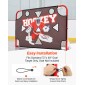 VEVOR Street Hockey Goalie Shooting Target, Shooter Tutor Goal Practice Goal Hockey Target, Αδιάβροχο δίχτυ Premium με 11 τρύπες, Εύκολη Προσάρτηση Στόχων, Προπονητικός Εξοπλισμός για Εξάσκηση Ακρίβειας Σκοποβολής