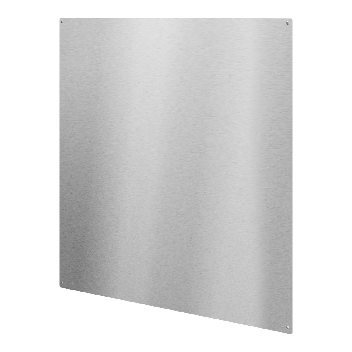 VEVOR 76x76 cm Πλάτη από ανοξείδωτο χάλυβα για σόμπα, Ultra Flat Splatter Guard, Wall Shield Range Hood Backsplash, Easy Clean Μεταλλικό πάνελ τοίχου κουζίνας, προ-τρυπημένες οπές για εύκολη εγκατάσταση, ασήμι