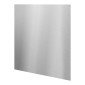 VEVOR 76x76 cm Πλάτη από ανοξείδωτο χάλυβα για σόμπα, Ultra Flat Splatter Guard, Wall Shield Range Hood Backsplash, Easy Clean Μεταλλικό πάνελ τοίχου κουζίνας, προ-τρυπημένες οπές για εύκολη εγκατάσταση, ασήμι