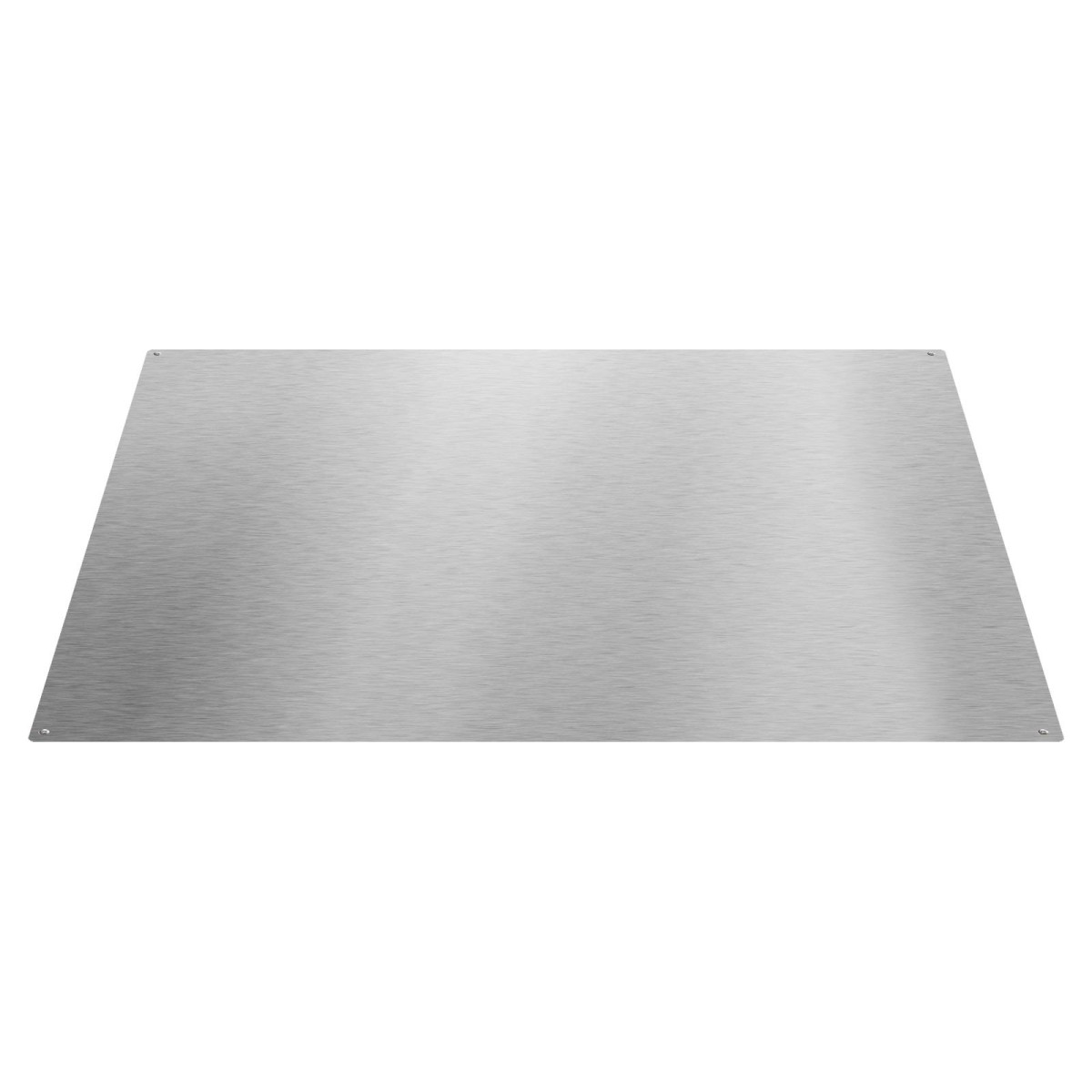 VEVOR 76x76 cm Πλάτη από ανοξείδωτο χάλυβα για σόμπα, Ultra Flat Splatter Guard, Wall Shield Range Hood Backsplash, Easy Clean Μεταλλικό πάνελ τοίχου κουζίνας, προ-τρυπημένες οπές για εύκολη εγκατάσταση, ασήμι