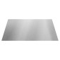 VEVOR 76x76 cm Πλάτη από ανοξείδωτο χάλυβα για σόμπα, Ultra Flat Splatter Guard, Wall Shield Range Hood Backsplash, Easy Clean Μεταλλικό πάνελ τοίχου κουζίνας, προ-τρυπημένες οπές για εύκολη εγκατάσταση, ασήμι