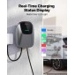 VEVOR Electric Vehicle Charging Station 22kW Τριφασικός φορτιστής EV 7,5M, για όλα τα EV και PHEV, 400V AC Home Type 2 Smart Car Wallbox, ρεύμα 32A, με APP Remote Control & LED Indicator, IP65