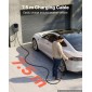 VEVOR Electric Vehicle Charging Station 22kW Τριφασικός φορτιστής EV 7,5M, για όλα τα EV και PHEV, 400V AC Home Type 2 Smart Car Wallbox, ρεύμα 32A, με APP Remote Control & LED Indicator, IP65