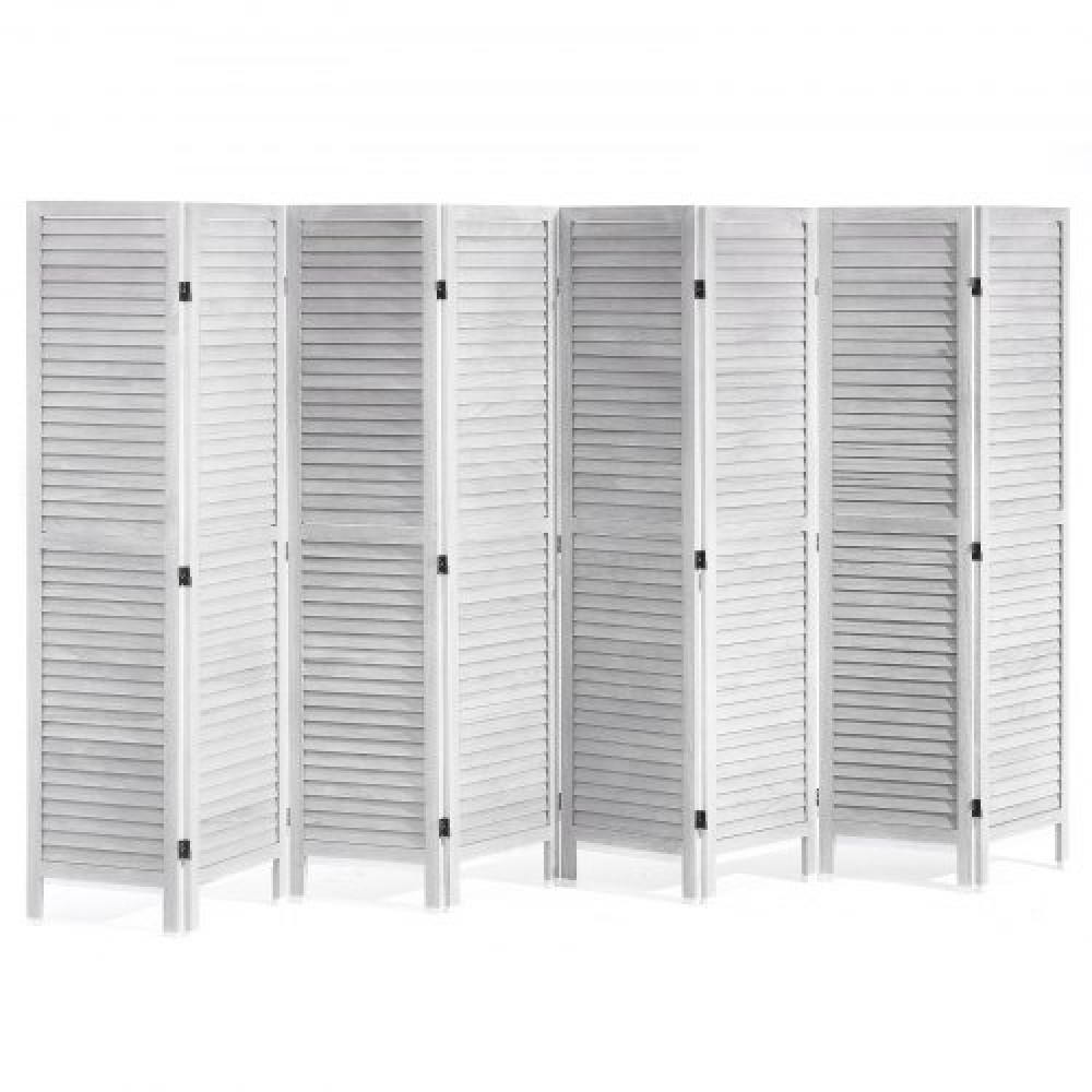 VEVOR Wood Divider Room, 8 Panel Wood Αναδιπλούμενη Οθόνη Privacy, 66,9 ίντσες Ψηλό Ξύλινο Χωριστικό Εσωτερικού Χώρου, Φορητή Διακοσμητική Οθόνη, για Διαχωρισμό Δωματίων, Σπίτι, Γραφείο, Εστιατόριο & Υπνοδωμάτιο