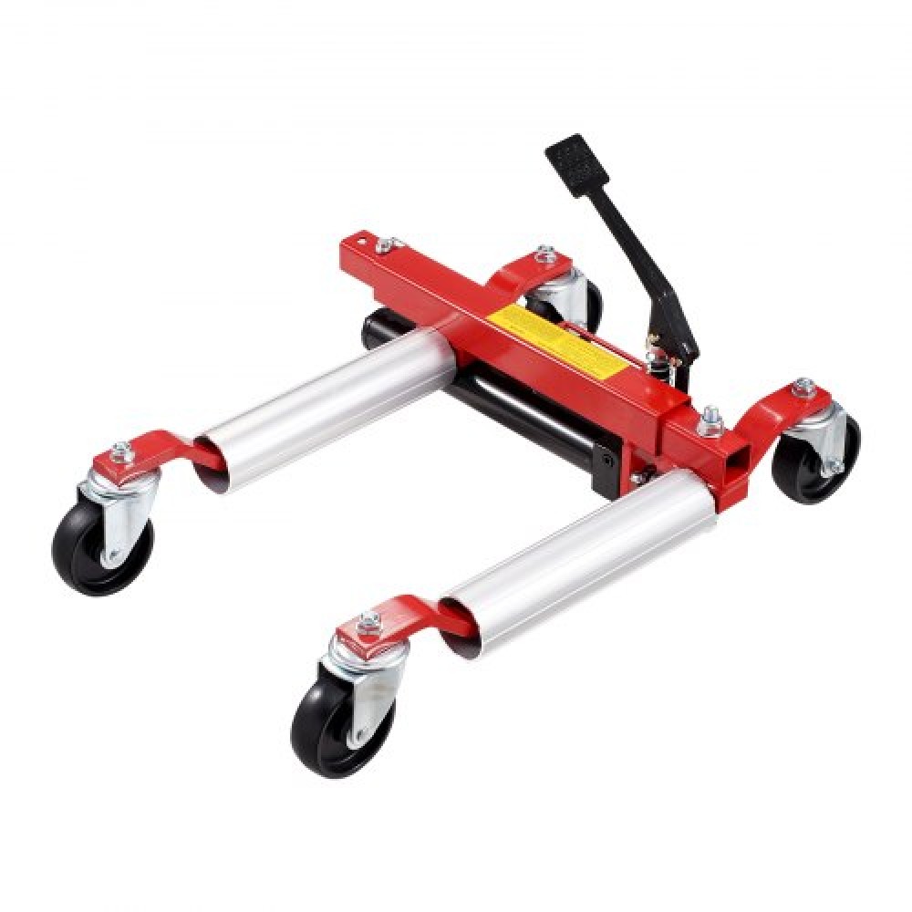 VEVOR Wheel Dolly, Max Capacity 1500 Lbs Car Dolly, Car Jack Dolly Lifter με περιστρεφόμενους τροχούς 360°, Υδραυλικό βύσμα τοποθέτησης οχημάτων βαρέως τύπου, για κίνηση αυτοκινήτων επισκευής αυτοκινήτων