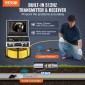 VEVOR Sewer Camera με 512Hz Locator, 98 ft/30 m, Αυτοεπιπεδούμενη κάμερα επιθεώρησης αποχέτευσης με οθόνη 9" 1080P HD, 36X Zoom, Snake Plumbing Camera with Lights-12 LED, 32GB SD Card for Duct Pipe