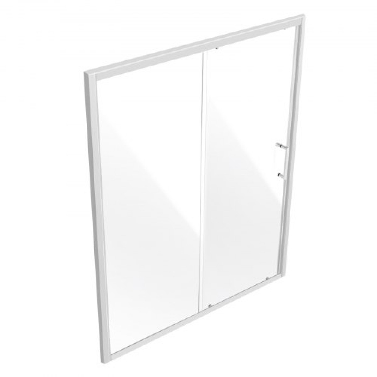 VEVOR Πόρτα ντους ημι-πλαίσιο, 57,7-59" Π x 70" Υ, Συρόμενη γυάλινη πόρτα ντουζιέρας με διαφανές σκληρυμένο γυαλί 1/4" (6 χιλιοστά), αδιάβροχο αδιάβροχο NANO Ανθεκτικό στους λεκέδες με υλικό από ανοξείδωτο χάλυβα, χρώμιο