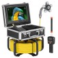 VEVOR Sewer Camera με 512Hz Locator, 165 ft/50 m, Αυτοεπιπεδούμενη κάμερα επιθεώρησης αποχέτευσης με οθόνη 9" 1080P HD, 36X Zoom, Snake Plumbing Camera with Lights-12 LED, 32GB SD Card for Duct Pipe