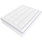 VEVOR Στρώμα Topper Fiber Fill Αποσπώμενο & Πλενόμενο Queen 25,4 mm Πάχος 1524x2032 mm