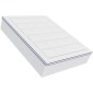 VEVOR Στρώμα Topper Fiber Fill Αποσπώμενο & Πλενόμενο Queen 25,4 mm Πάχος 1524x2032 mm