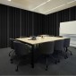 Πάνελ VEVOR Acoustic Foam, 4 Pack 16,5 x 6,3 x 12 ίντσες, Αυτοκόλλητα ηχομονωτικά πάνελ τοίχου υψηλής πυκνότητας, πάνελ απορρόφησης ήχου για τοίχο και οροφή στούντιο, μαύρο