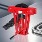 VEVOR Hydraulic Pipe Bender, 12 Ton Manual Copper Exhaust Pipe Bending Machine with 6 Die (1/2" - 2") και ρυθμιζόμενους κυλίνδρους 90 - 180°, Bender σωλήνα βαρέως τύπου για κατασκευή κιγκλιδώματος σωληνώσεων