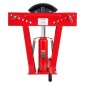 VEVOR Hydraulic Pipe Bender, 12 Ton Manual Copper Exhaust Pipe Bending Machine with 6 Die (1/2" - 2") και ρυθμιζόμενους κυλίνδρους 90 - 180°, Bender σωλήνα βαρέως τύπου για κατασκευή κιγκλιδώματος σωληνώσεων