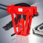 VEVOR Hydraulic Pipe Bender, 16 Ton Manual Copper Exhaust Pipe Bending Machine with 8 Die (1/2" - 3") και ρυθμιζόμενους κυλίνδρους 90 - 180°, Bender σωλήνα βαρέως τύπου για κατασκευή κιγκλιδώματος σωληνώσεων