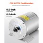 VEVOR 1800W Electric Brushless Motor Kit - Μοτέρ 48V 4500rpm με αναβαθμισμένο ελεγκτή ταχύτητας για σκούτερ μοτοσικλέτας Go Karts E-Bike