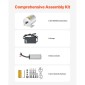 VEVOR 1800W Electric Brushless Motor Kit - Μοτέρ 48V 4500rpm με αναβαθμισμένο ελεγκτή ταχύτητας για σκούτερ μοτοσικλέτας Go Karts E-Bike