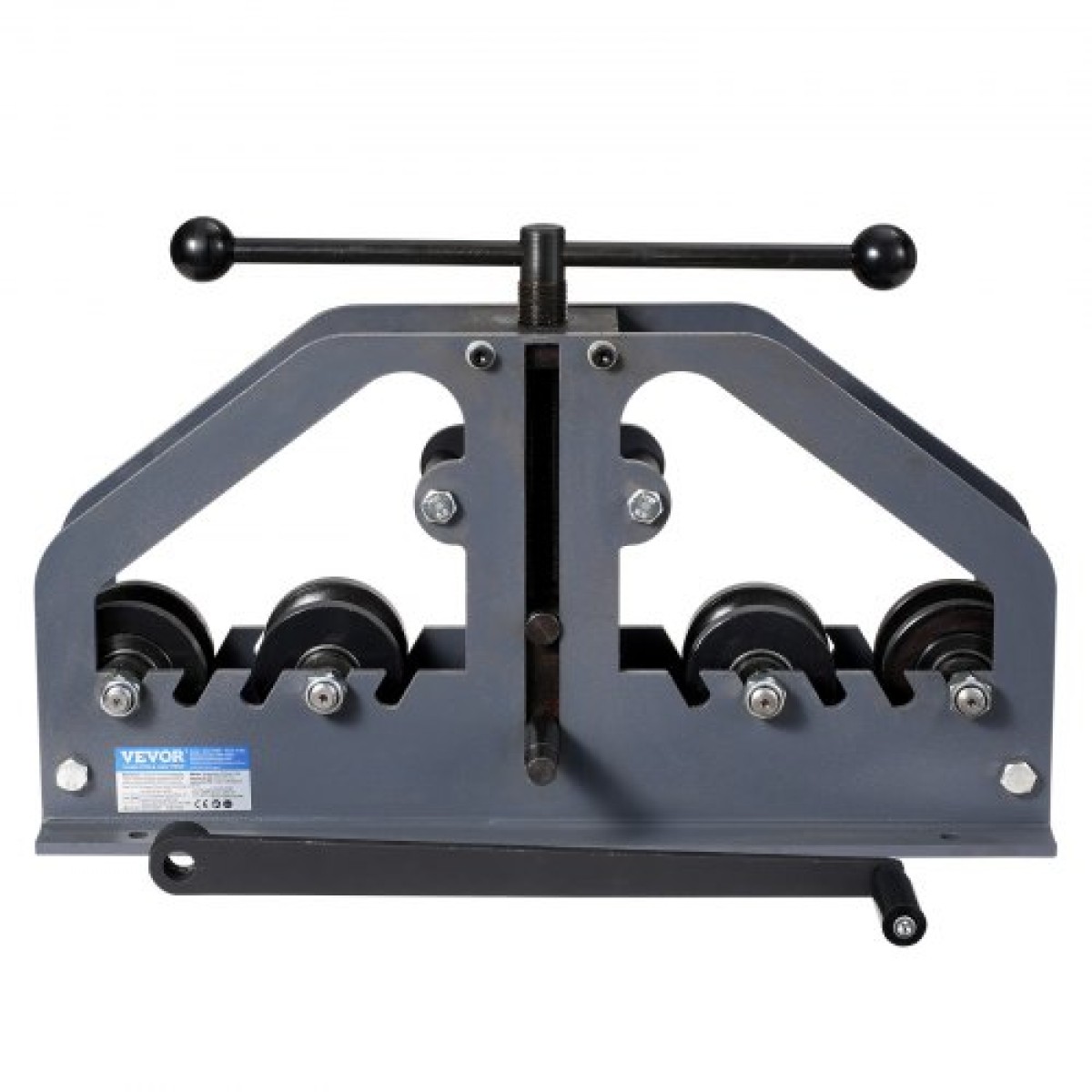 VEVOR Tube Roller Bender, Max 1-1/2" Manual Tube Roller Bender με 6 μήτρες, Εργαλείο κάμψης σωλήνων αλουμινίου χαλκού 360° για τετράγωνο, στρογγυλό σωλήνα & επίπεδη ράβδο, Ιδανικό για επισκευή αυτοκινήτων κλιματισμού HVAC